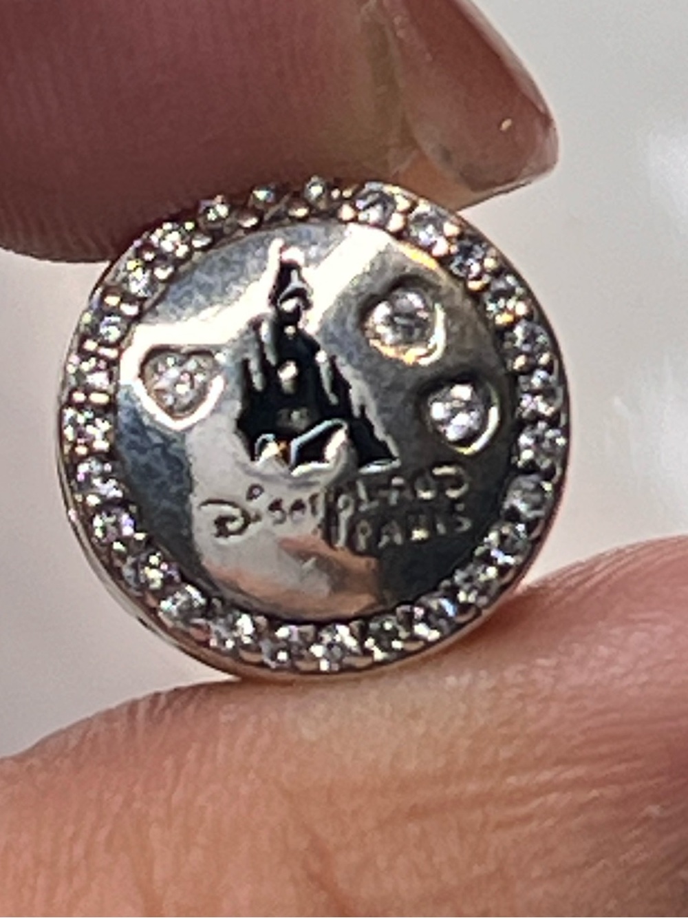 Disney Parks Paris Mickey & Minnie Eiffel Tower Charm - Picture 3 of 4